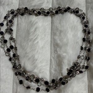 Elegant Multi-Color Stone Necklace